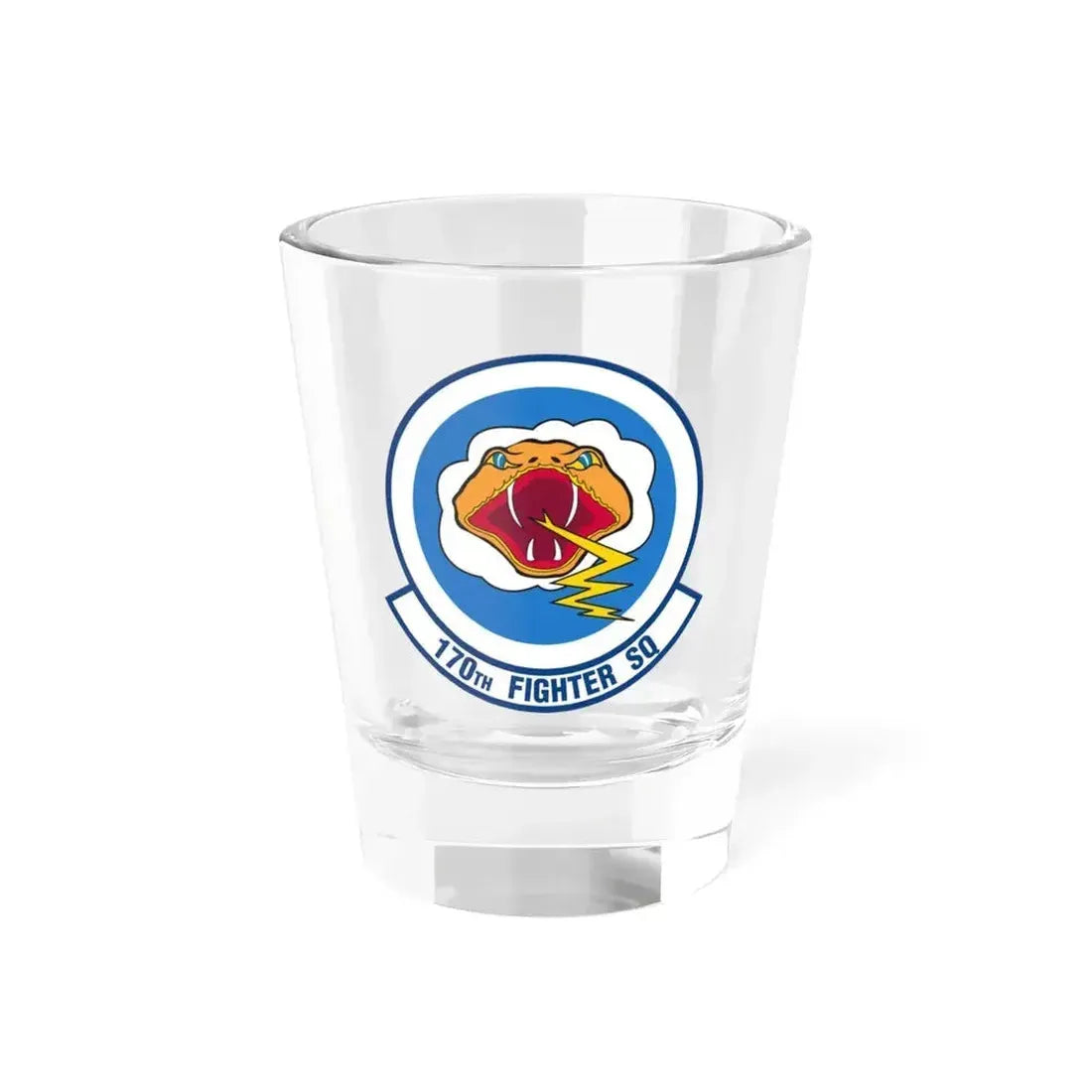 170 Fighter Squadron (U.S. Air Force) Shot Glass 1.5oz 1.5oz - Go Mug Yourself
