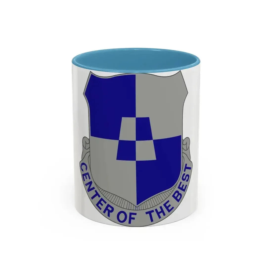 170 Maintenance Company (U.S. Army) Accent Coffee Mug 11oz Light Blue - Go Mug Yourself