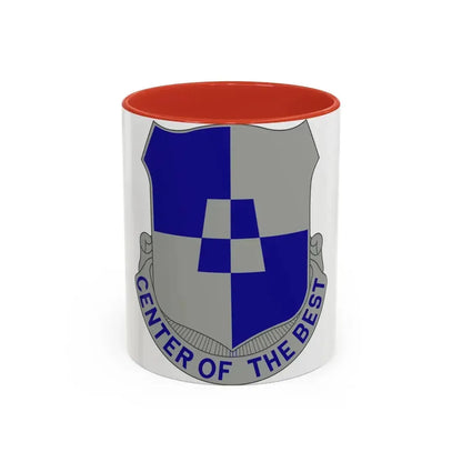 170 Maintenance Company (U.S. Army) Accent Coffee Mug 11oz Red - Go Mug Yourself