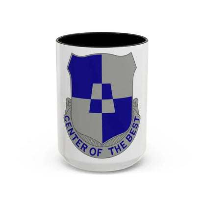170 Maintenance Company (U.S. Army) Accent Coffee Mug 15oz Black - Go Mug Yourself