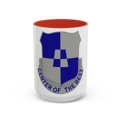 170 Maintenance Company (U.S. Army) Accent Coffee Mug 15oz Red - Go Mug Yourself