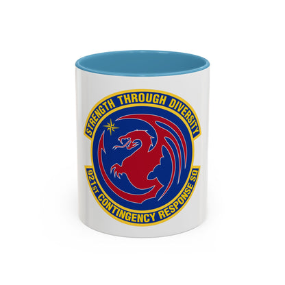 921 Contingency Response Sq AMC (U.S. Air Force) Accent Coffee Mug
