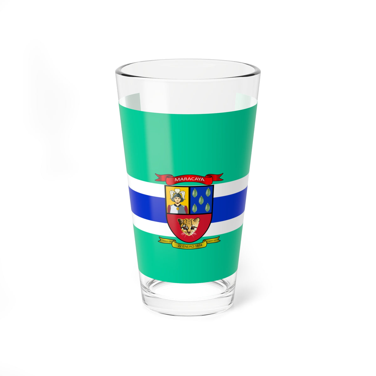 Bandera de Maracay (Venezuela) Pint Glass 16oz