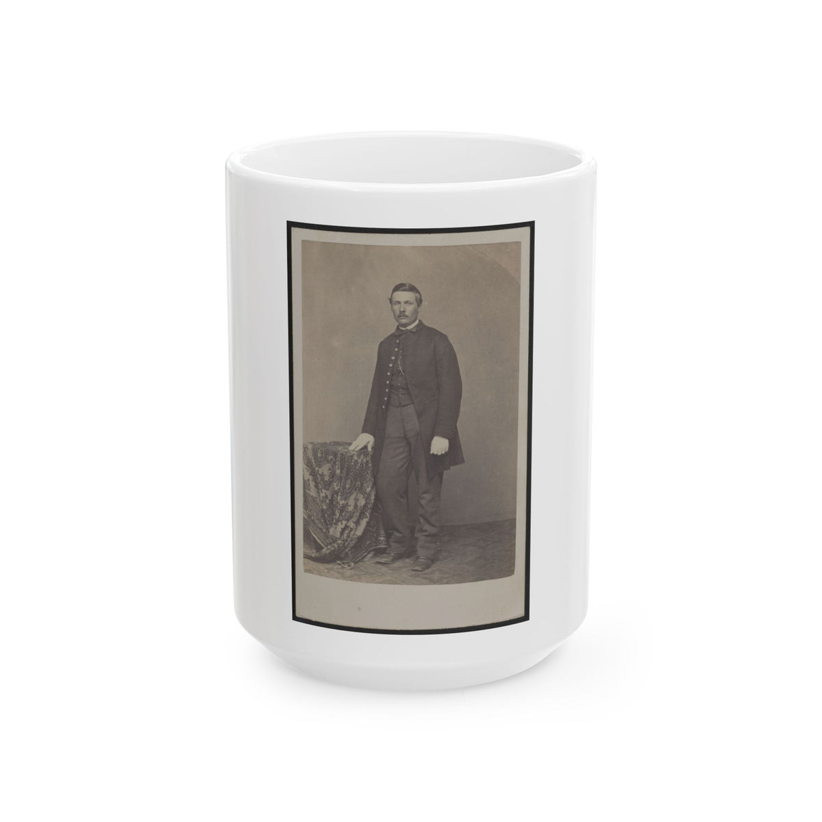 Unidentified Man 001 (U.S. Civil War) White Coffee Mug