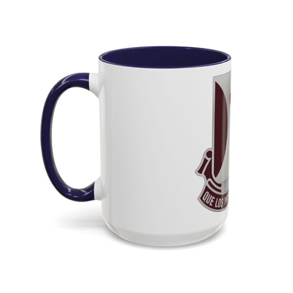 70 Medical Battalion (U.S. Army) Accent Coffee Mug