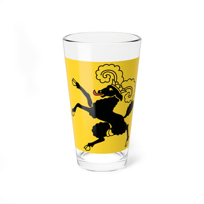 Flag of Canton of Schaffhausen (Switzerland) Pint Glass 16oz