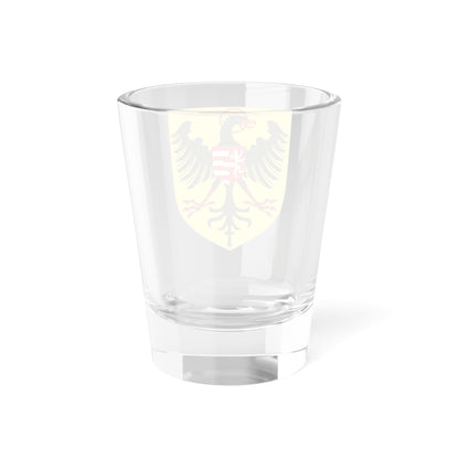 Arms of Albert II of Habsbourg as King of the Romans Variant (Austria) (Coat of Arms) Shot Glass 1.5oz