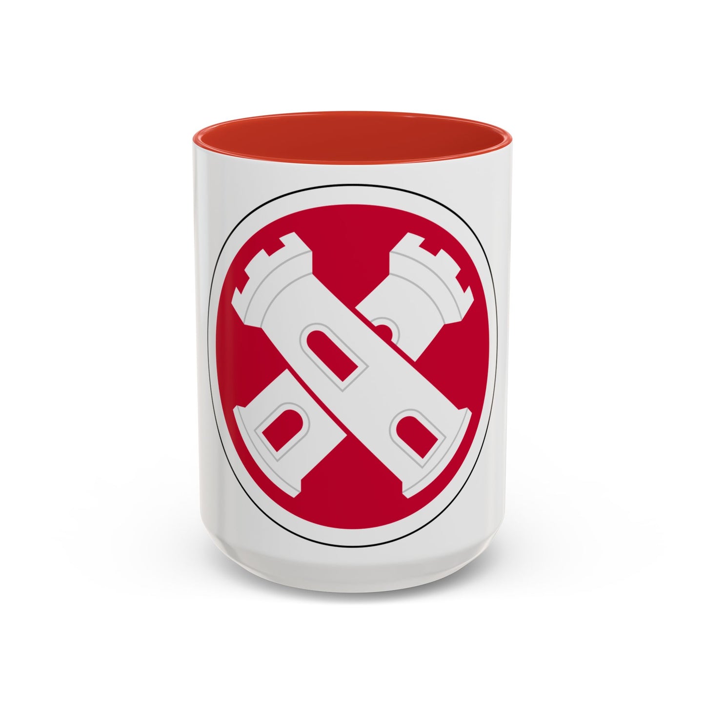 16th Engineer Brigade SSI (U.S. Army) Accent Coffee Mug