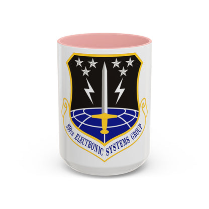 850th Electronic Systems Group (U.S. Air Force) Accent Coffee Mug