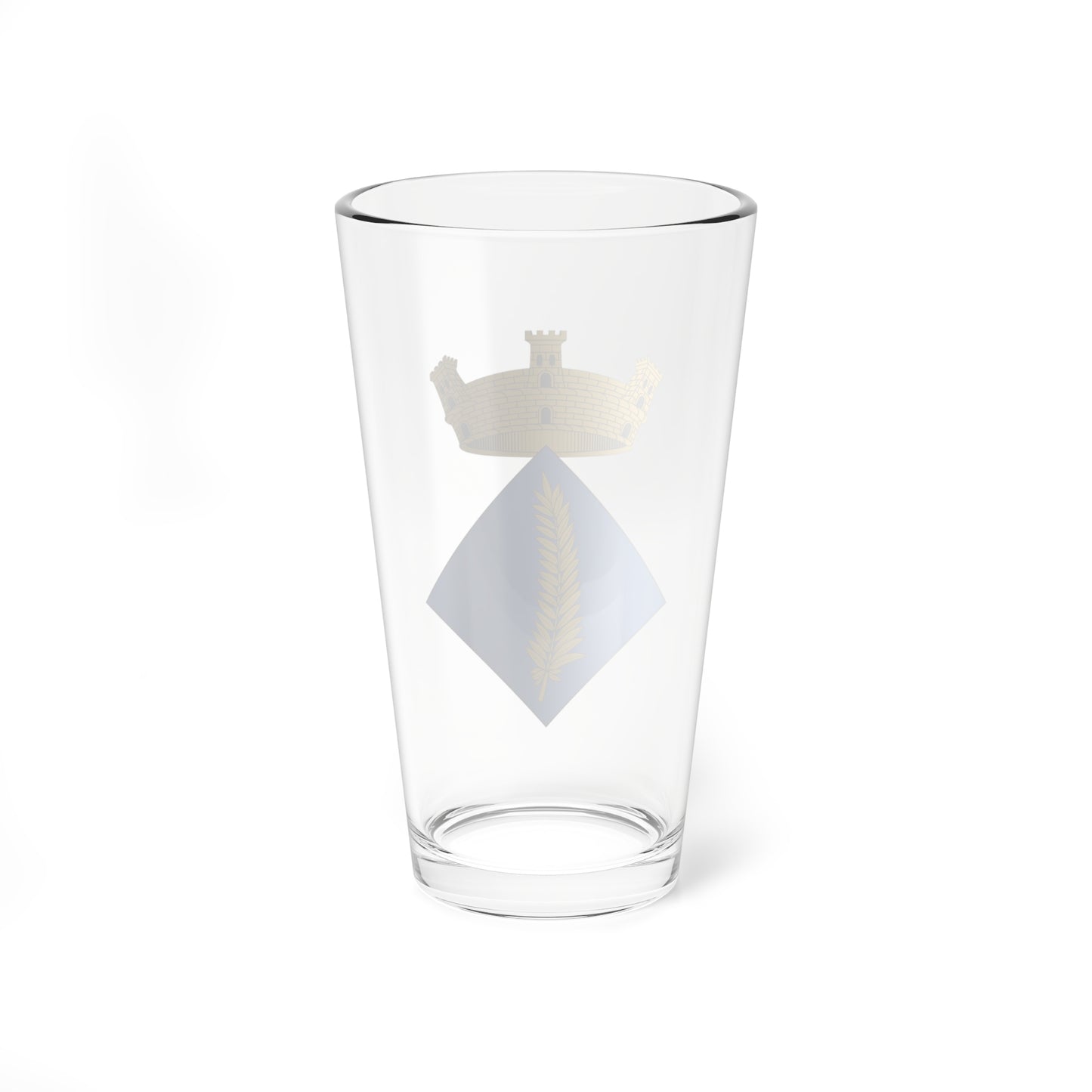 Escudo de la Palma dEbre (Spain) (Coat of Arms) Pint Glass 16oz