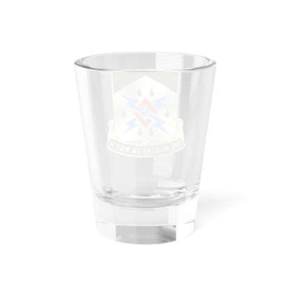 Verre à liqueur du 106e bataillon du renseignement militaire (armée américaine) 1,5 oz