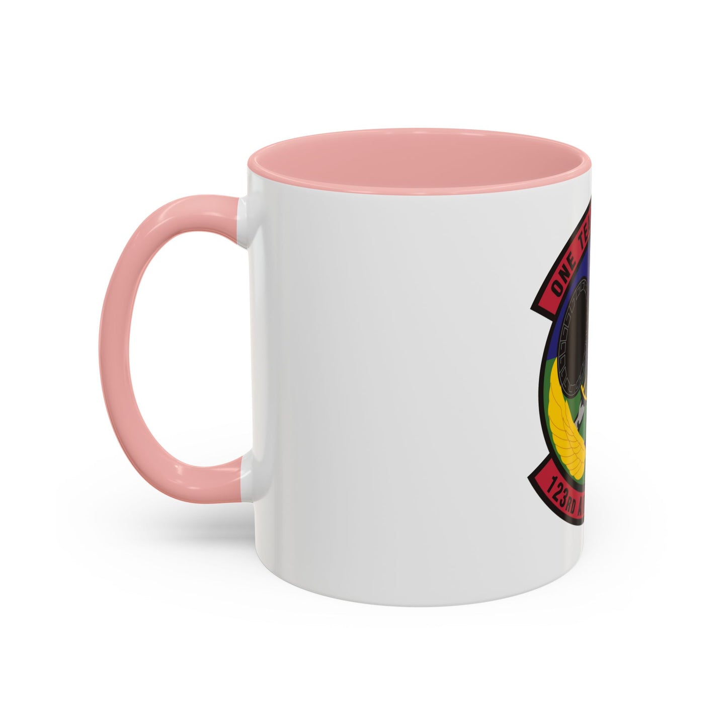 123d Air Control Squadron (U.S. Air Force) Accent Coffee Mug