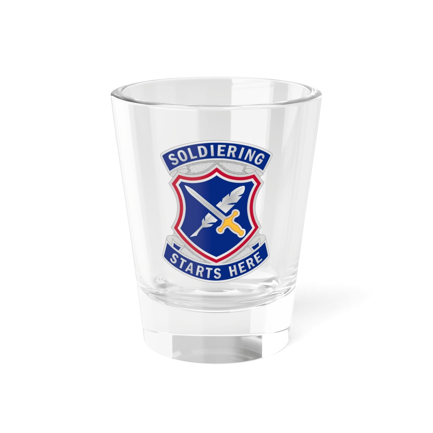 95th Adjutant General Battalion (U.S. Army) Shot Glass 1.5oz