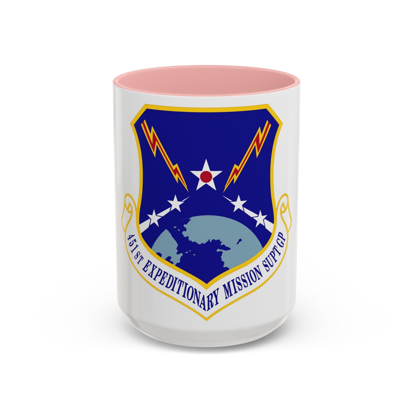 451st Expeditionary Mission Support Group (U.S. Air Force) Accent Coffee Mug