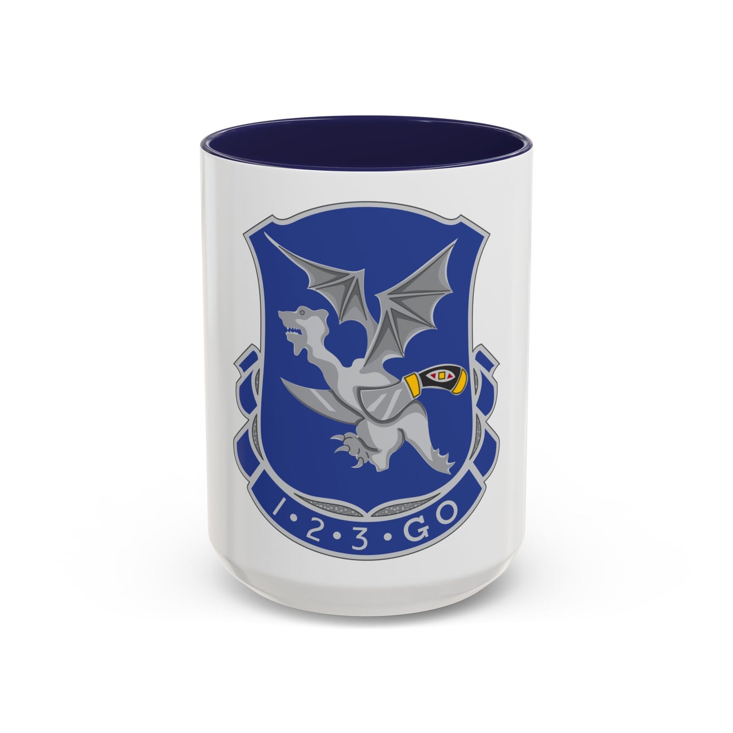 123rd Infantry Regiment (U.S. Army) Accent Coffee Mug