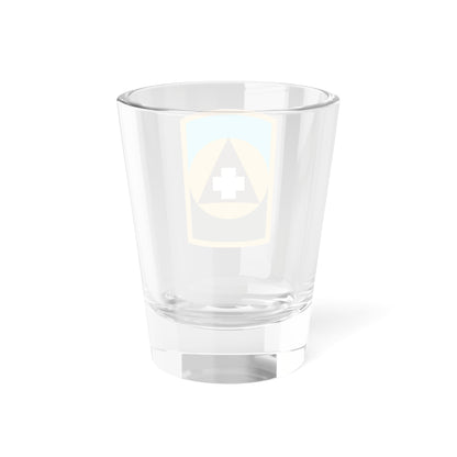 Verre à liqueur de la brigade médicale 426 (armée américaine) 1,5 oz