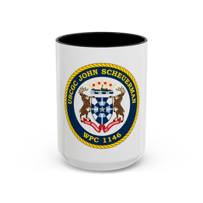 UUSCGC John Scheuerman WPC 1146 (U.S. Coast Guard) Accent Coffee Mug