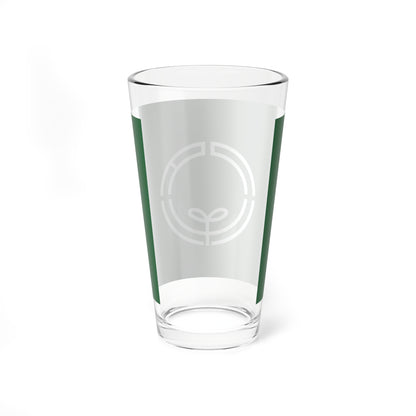 Flag of Kubota Saga 1967-2007 (Japan) Pint Glass 16oz