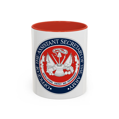 Installations Energy and Environment (U.S. Army) Accent Coffee Mug