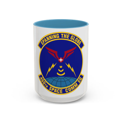 460th Space Communications Squadron (U.S. Air Force) Accent Coffee Mug