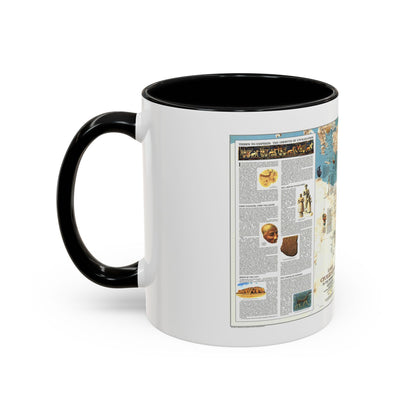 Middle East - Early Civilizations (1978) (Map) Accent Coffee Mug