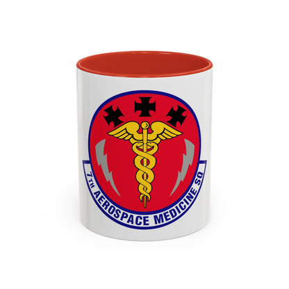 7th Aerospace Medicine Squadron (U.S. Air Force) Accent Coffee Mug