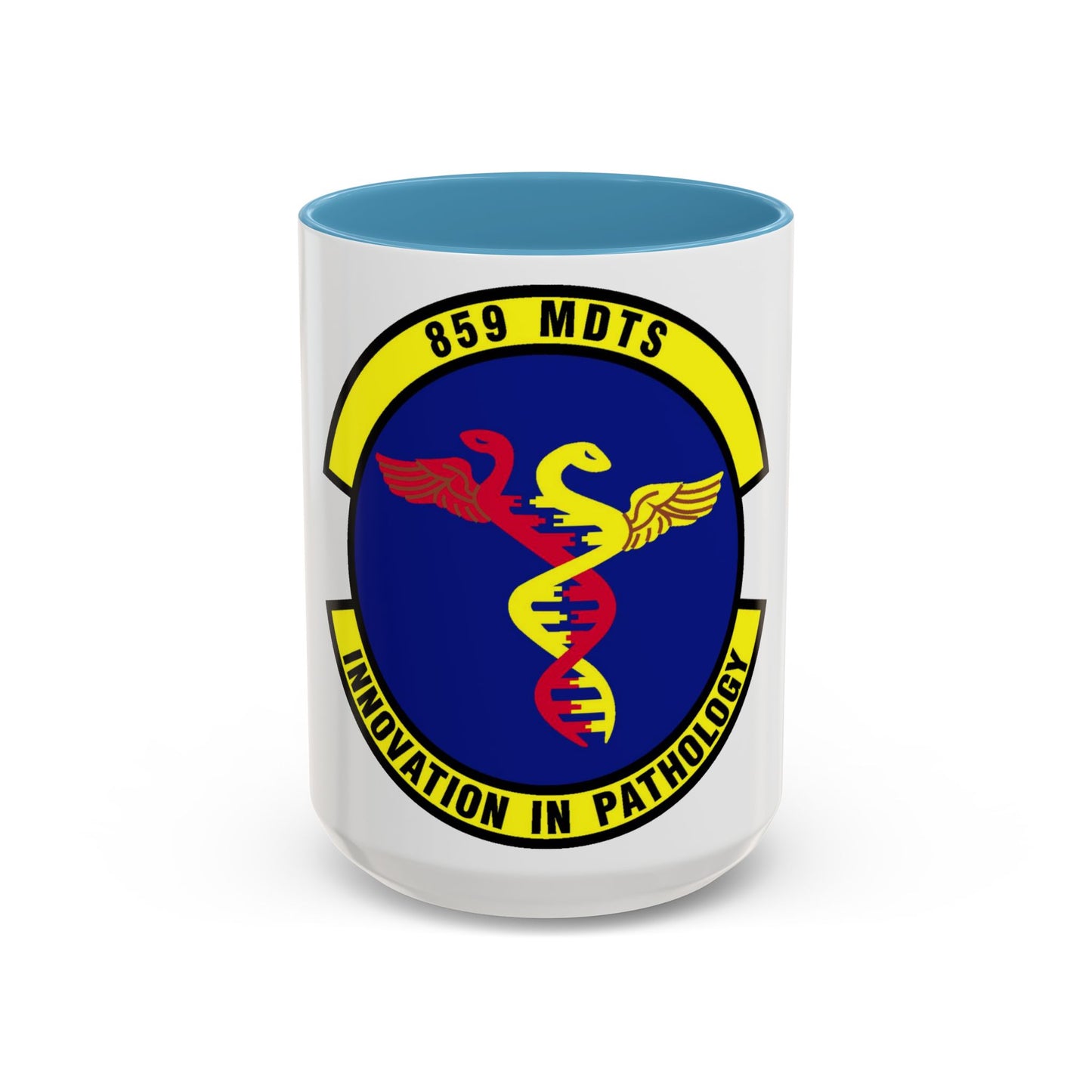 859th Diagnostics and Therapeutics Squadron (U.S. Air Force) Accent Coffee Mug