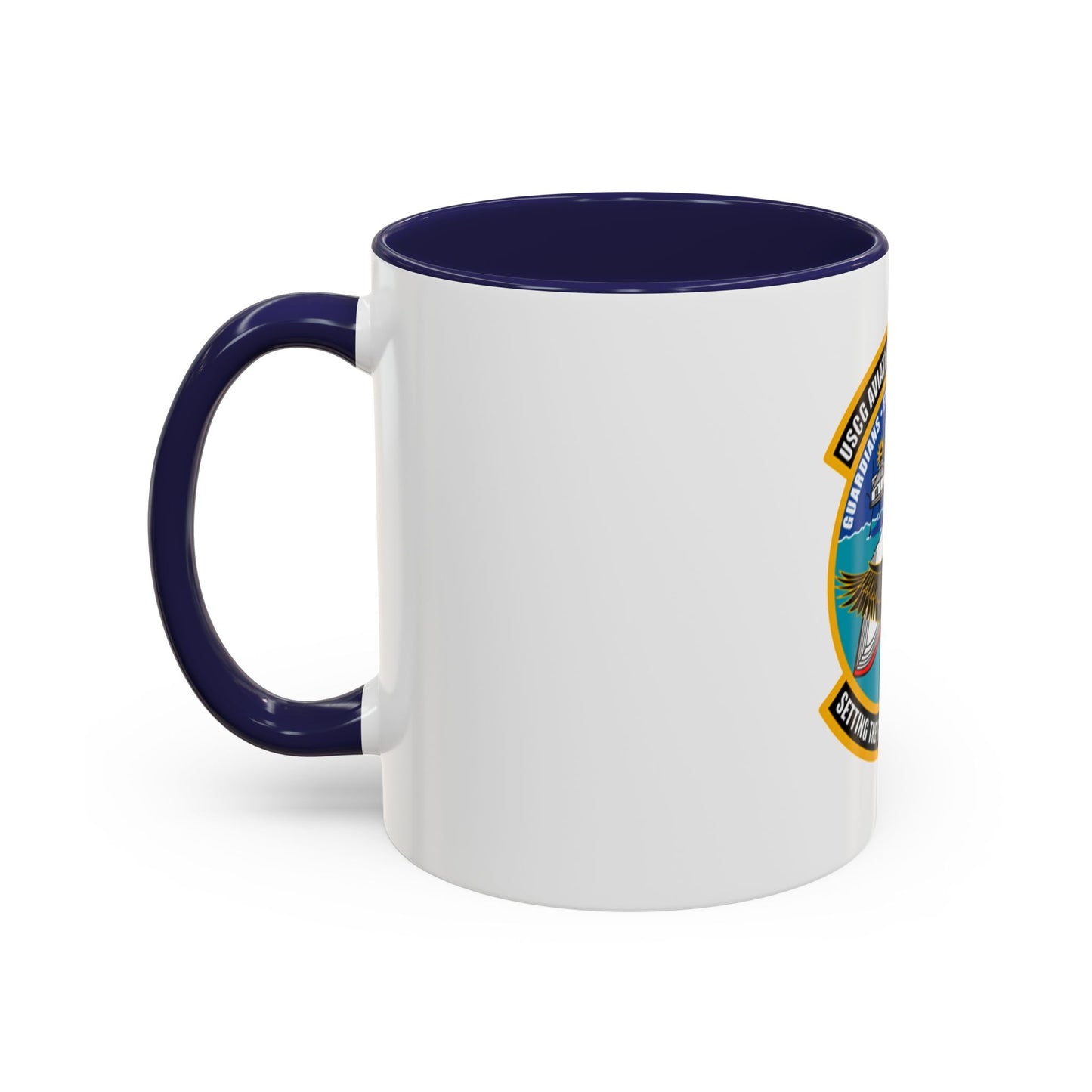 ATC Mobile AL   Aviation Training Center (U.S. Coast Guard) Accent Coffee Mug