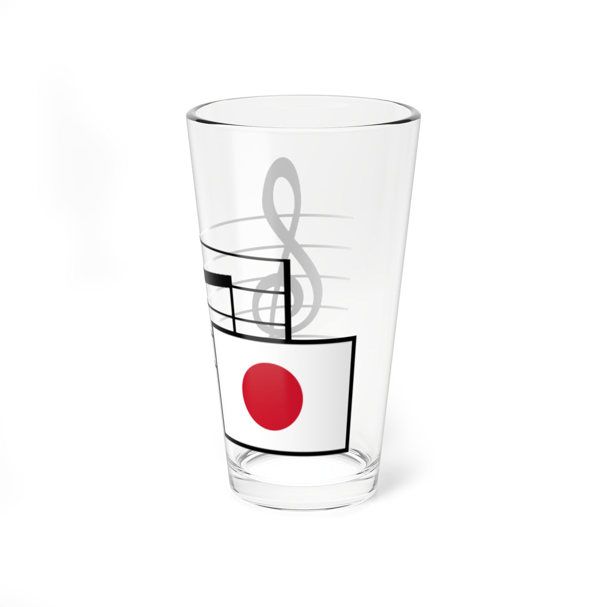 MusicalnotesJapan (Japan) Pint Glass 16oz