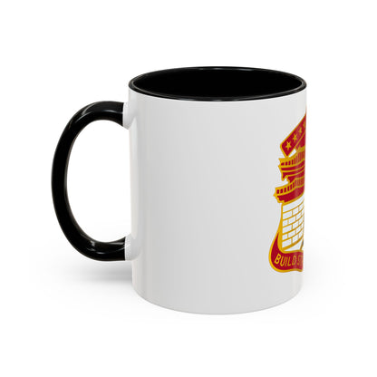 24 Engineer Group (U.S. Army) Accent Coffee Mug