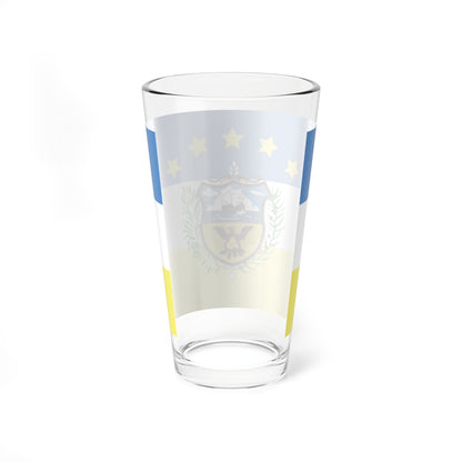Bandera de la Provincia de Colon-Panama (Panama) Pint Glass 16oz