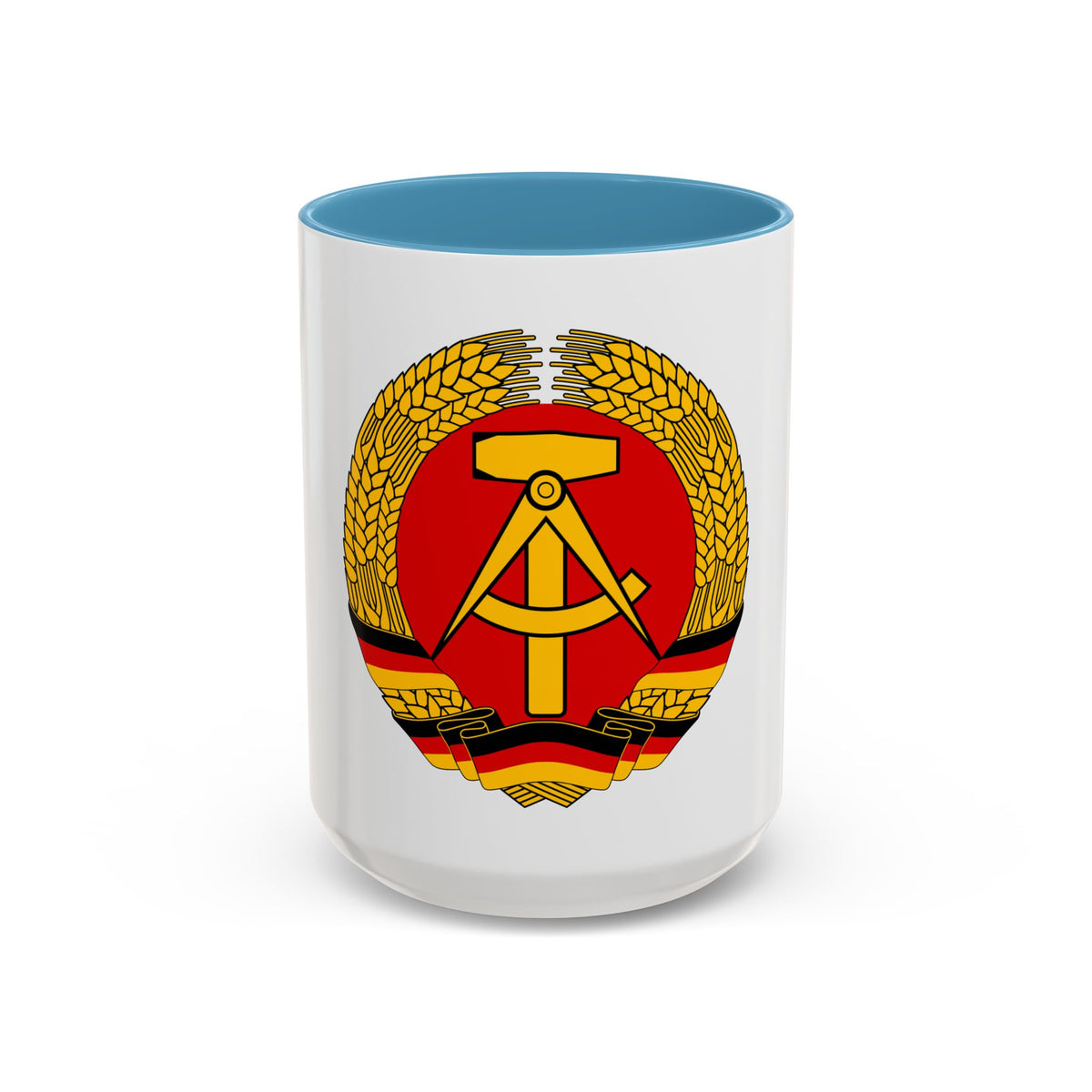 Coat of arms of East Germany - Accent Coffee Mug