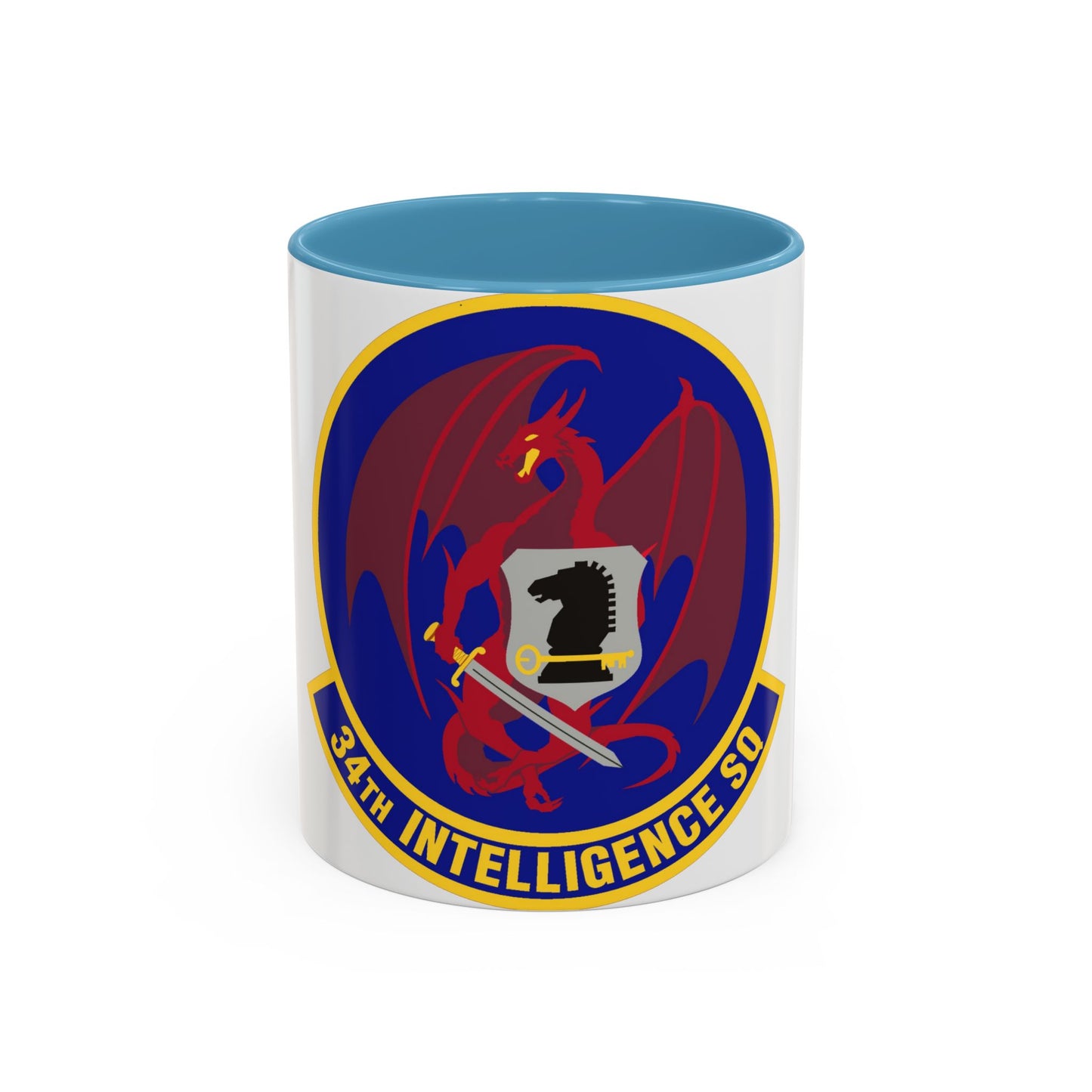 34th Intelligence Squadron (U.S. Air Force) Accent Coffee Mug