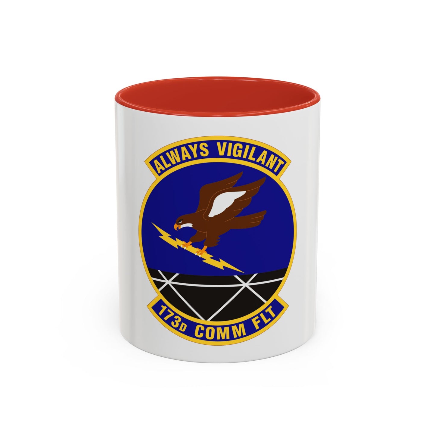 173d Communications Flight (U.S. Air Force) Accent Coffee Mug