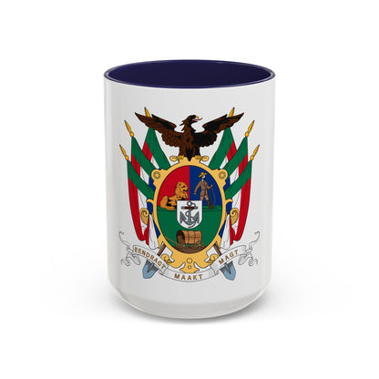 Coat of arms of the South African Republic - Accent Coffee Mug