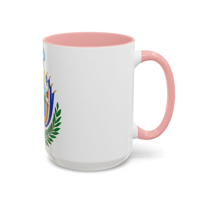 Coat of arms of Costa Rica (1848-1906) - Accent Coffee Mug