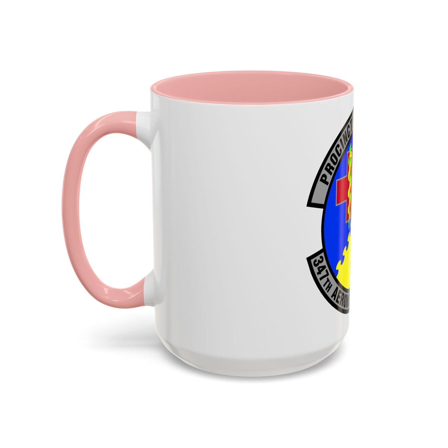 347th Aeromedical Dental Squadron (U.S. Air Force) Accent Coffee Mug