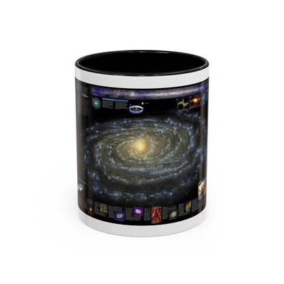 Space - Milky Way (2002) (Map) Accent Coffee Mug