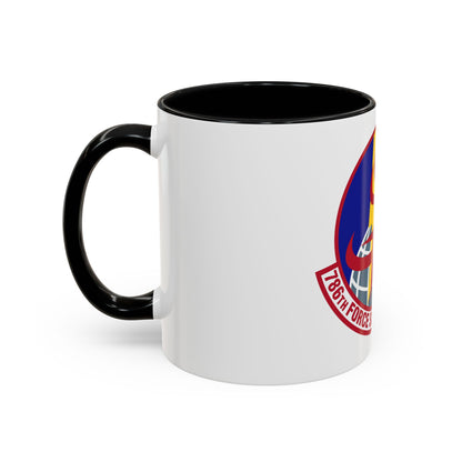 786th Force Support Squadron (U.S. Air Force) Accent Coffee Mug
