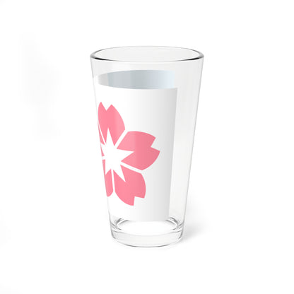 Flag of Salem Oregon 2022 (United States) Pint Glass 16oz