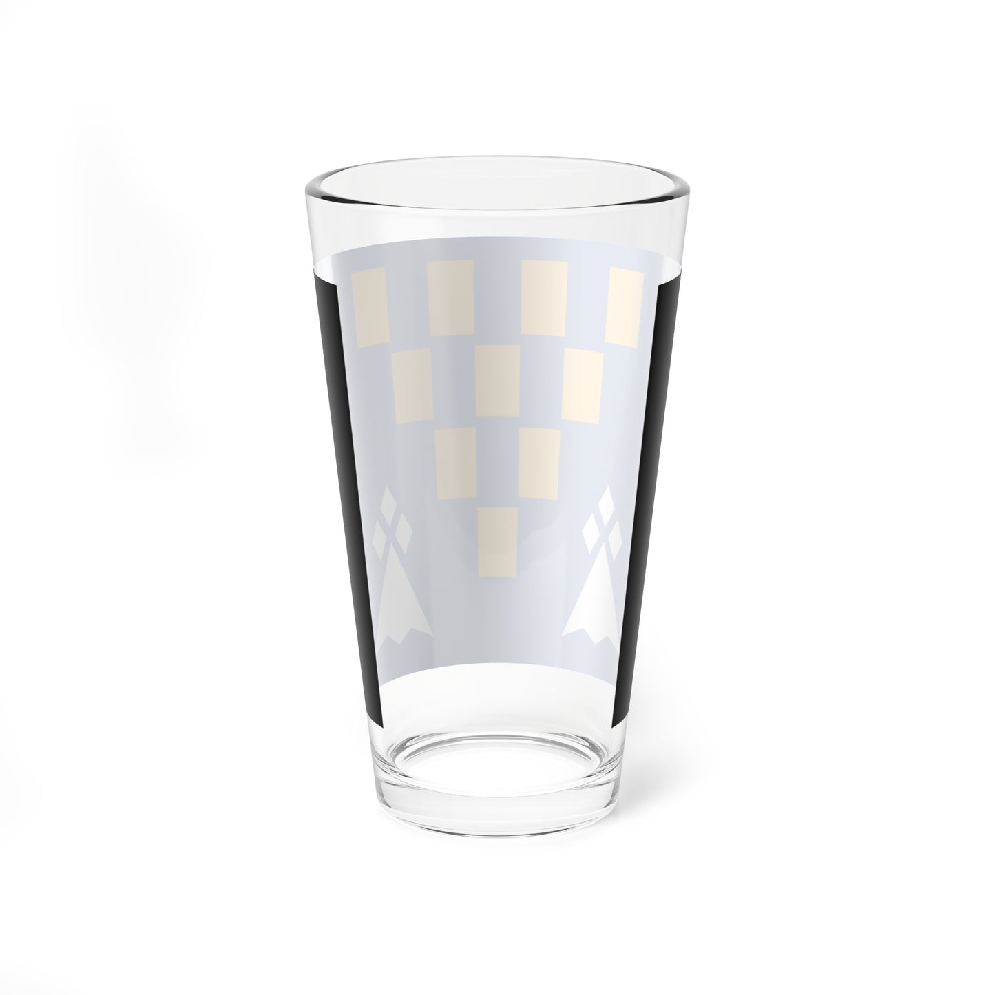 Pays de Baud District Flag (France) Pint Glass 16oz