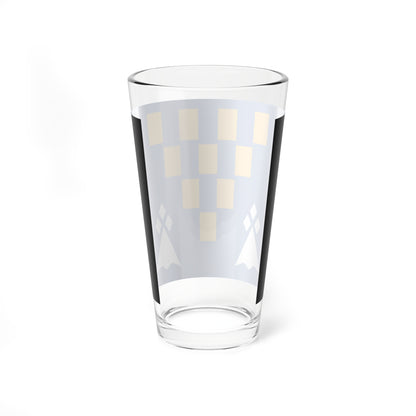 Pays de Baud District Flag (France) Pint Glass 16oz
