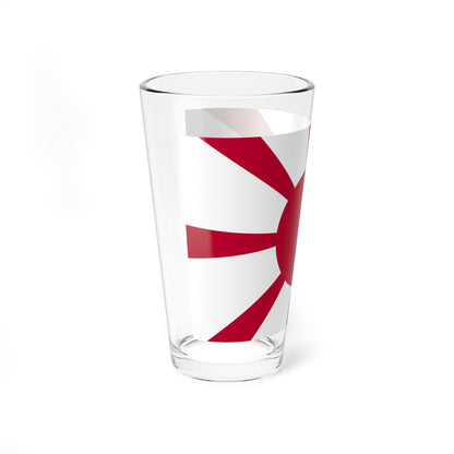 Flag of the Imperial Japanese Navy Admiral 1889-1896 (Japan) Pint Glass 16oz