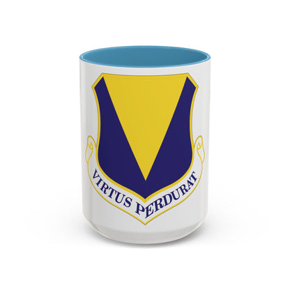 Tasse à café décorative de la 86e escadre de transport aérien (US Air Force)