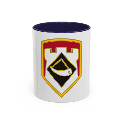 111 Engineer Brigade (U.S. Army) Accent Coffee Mug
