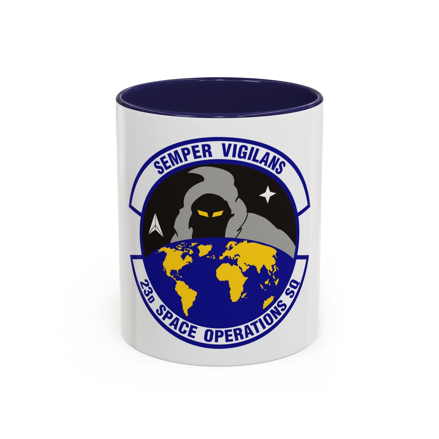 23d Space Operations Squadron (U.S. Air Force) Accent Coffee Mug