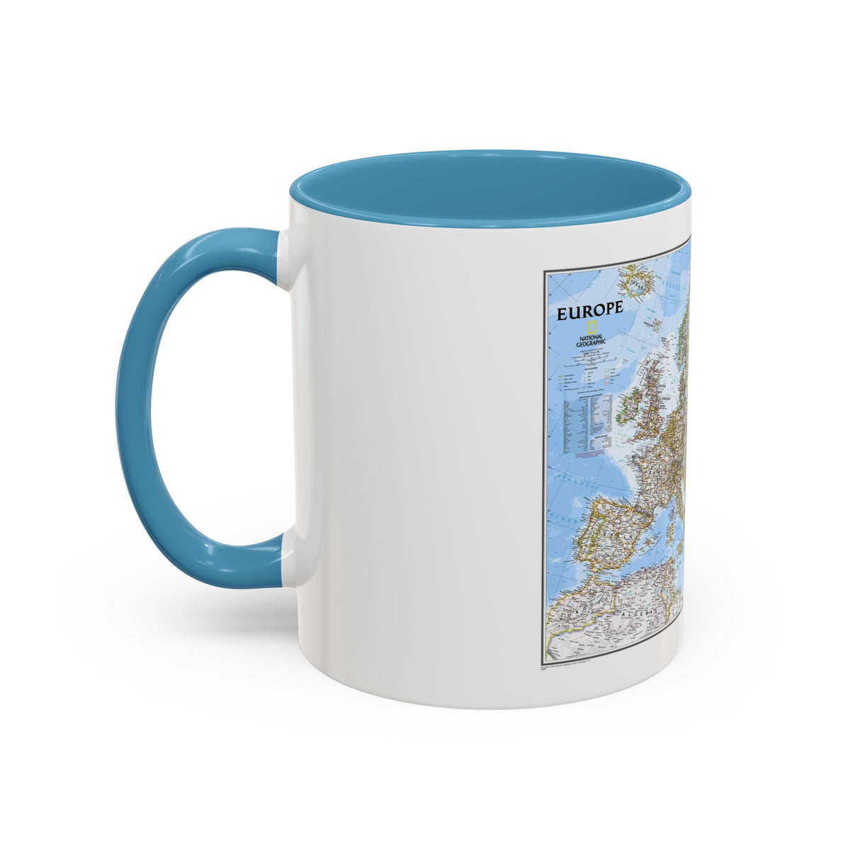 Europe (2004) (Map) Accent Coffee Mug