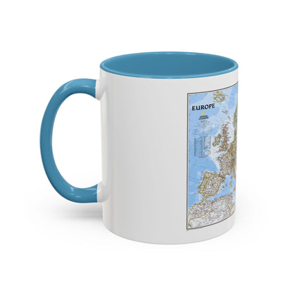Europe (2004) (Map) Accent Coffee Mug