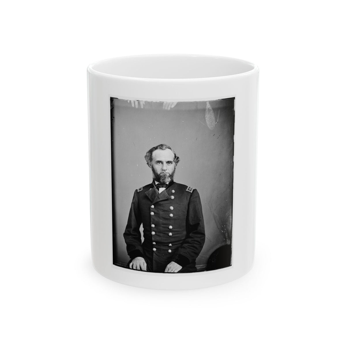 Brig. Gen. Richard W. Johnson (U.S. Civil War) White Coffee Mug