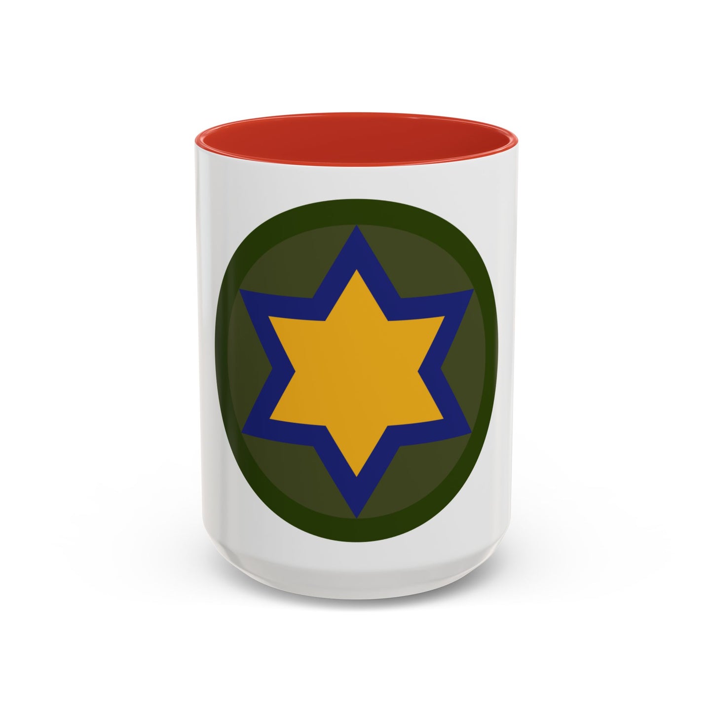 US 66th Cavalry Division (U.S. Army) Accent Coffee Mug